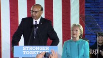 'Would Muslims have a place in your America?': Khizr Khan addresses Trump at rally