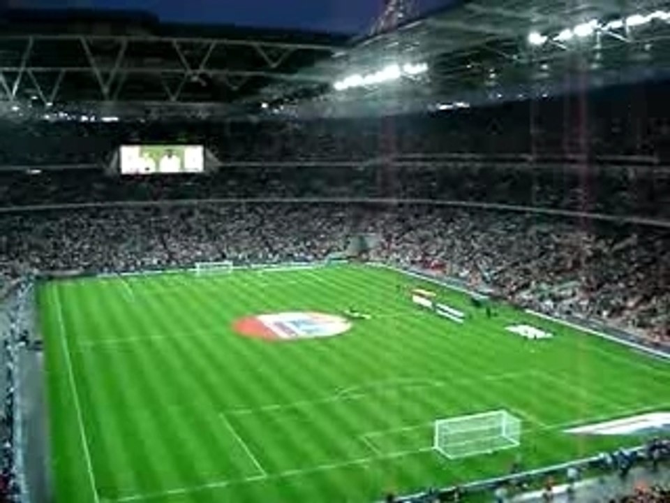 God Save The Queen / England V Germany / Wembley