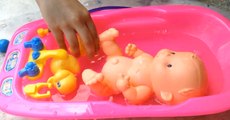 Bath Tub Toy | Baby Doll Bath Time Pretend Toy For Kids