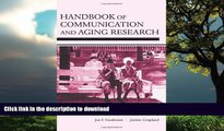 Buy book  Handbook of Communication and Aging Research (Lea s Communication (Paperback)) online