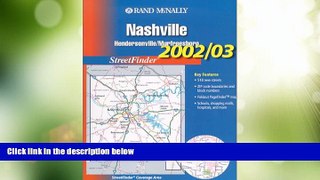 Buy NOW  Rand McNally 2002-03 Nashville/ Hendersonville/Murfreesboro Streetfinder (Rand McNally