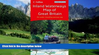 Best Buy Deals  Inland Waterways Map of Great Britain (Collins/Nicholson Waterways Guides)  Best