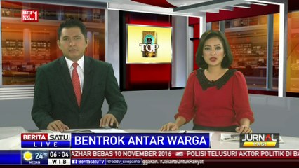 Dua Kelompok Warga Bentrok di Tanah Abang