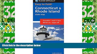 Deals in Books  Rand McNally Easy to Fold: Connecticut, Rhode Island (Laminated) (Easyfinder