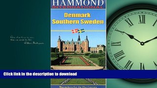 FAVORITE BOOK  Denmark   Southern Sweden 1:800,000 Travel Map (Hammond International (Folded