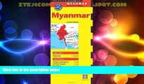 Buy NOW  Myanmar Travel Map Fourth Edition (Periplus Travel Maps)  Premium Ebooks Online Ebooks