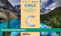 Must Have  Laminated Chile Map by Borch (English, Spanish, French, Italian and German Edition)