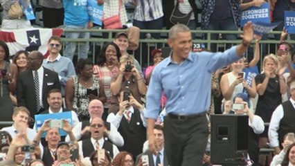 Obama pide a sus votantes que elijan a Clinton para mantener sus "principios"