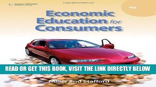 [EBOOK] DOWNLOAD Economic Education for Consumers PDF