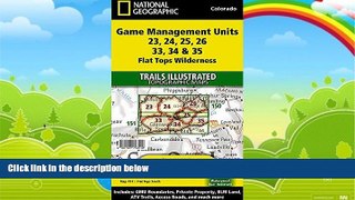 Best Buy Deals  Flat Tops Wilderness GMU [Map Pack Bundle] (National Geographic Trails