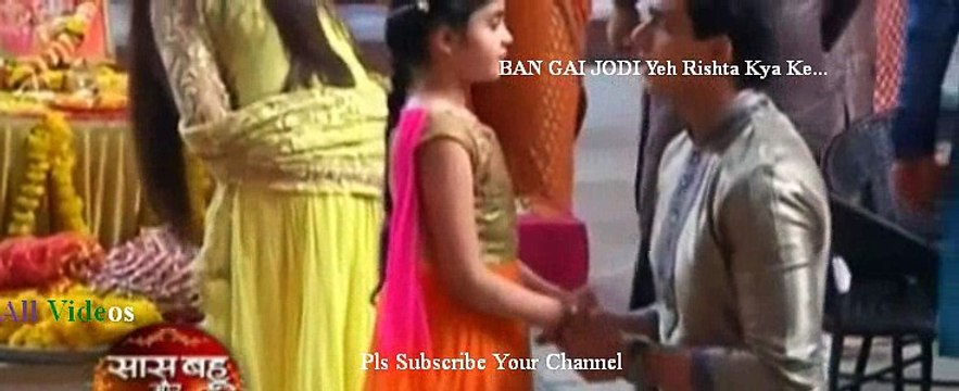 BAN GAI JODI Yeh Rishta Kya Kehlata Hai 7 November 2016 News