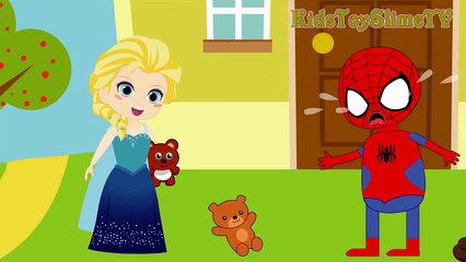 Spiderman & Frozen Elsa Become Zombie Night Halloween p4