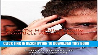 Best Seller How To Handle Family Conflicts About Elders (The Boomers Guide To Aging Parents) Free
