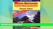 Deals in Books  American Map Metro Worcester Street Atlas: Central Massachusetts (American Map)