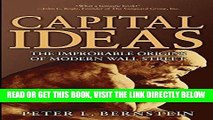 [FREE] EBOOK Capital Ideas: The Improbable Origins of Modern Wall Street BEST COLLECTION