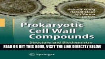 [READ] EBOOK Prokaryotic Cell Wall Compounds: Structure and Biochemistry BEST COLLECTION