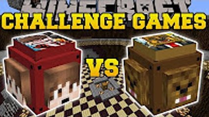 PopularMMOs Minecraft - THEBAJANCANADIAN VS JEROMEASF CHALLENGE GAMES - Lucky Block Mod