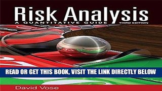[READ] EBOOK Risk Analysis: A Quantitative Guide BEST COLLECTION