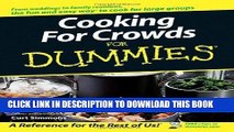 [PDF] Epub Cooking For Crowds For Dummies Full Download