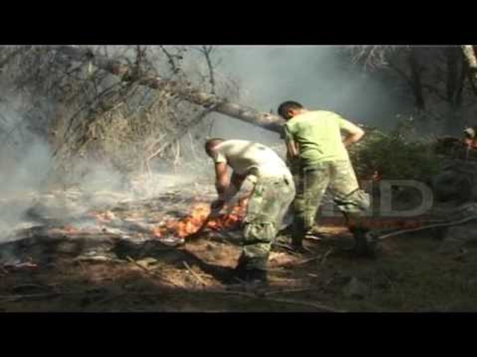 ZJARRI I AFROHET QYTETIT TE SHENGJINIT