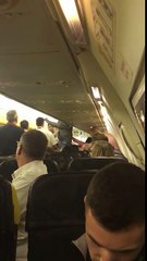 Grosse baston pendant le vol Ryanair Bruxelles-Malte