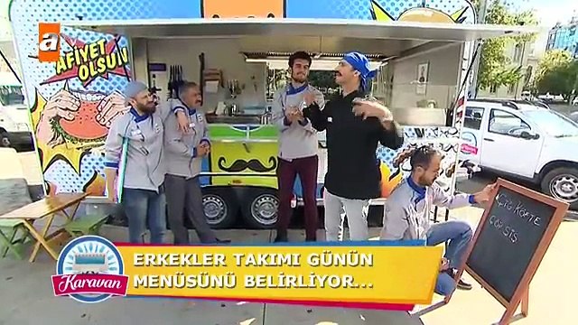 Erkekler takımında günün menüsü - Karavan 2. Bölüm - atv