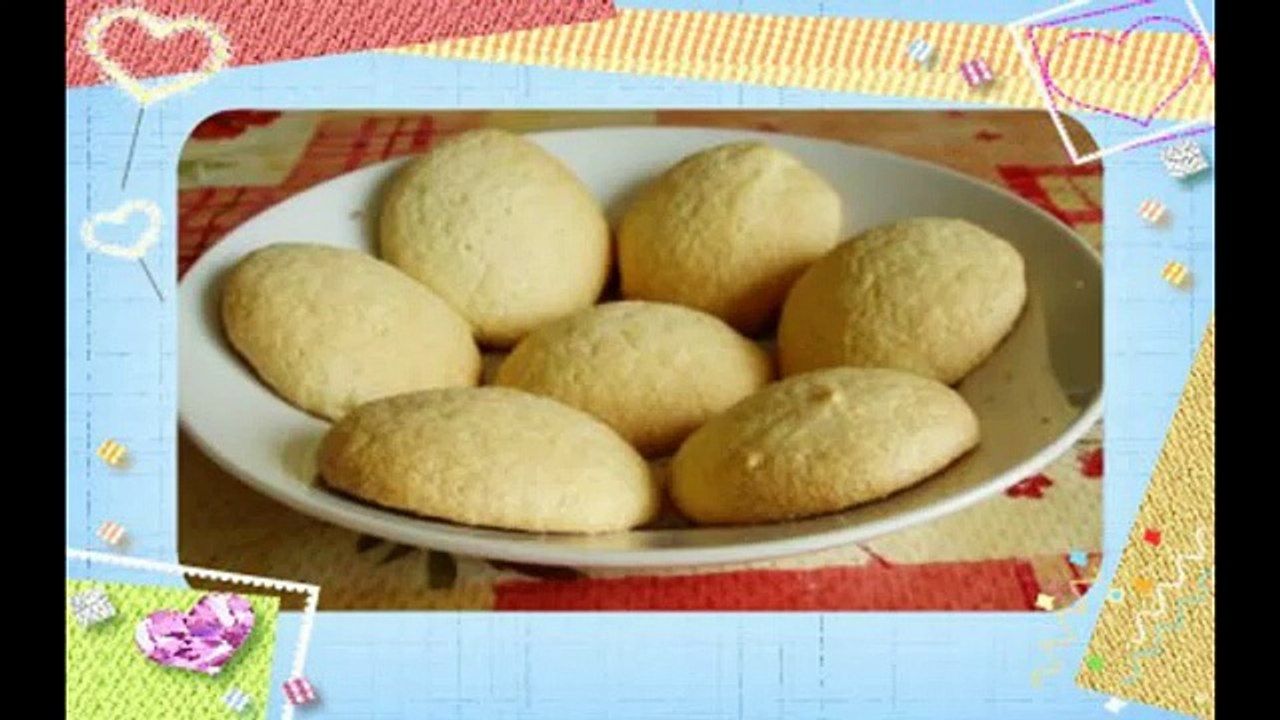Recette. Gâteaux secs