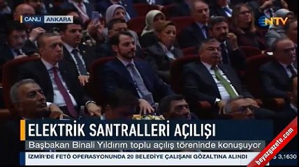Başbakan Yıldırım: Enerji arz güvenliği bakımından önemli bir konumdayız