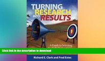 READ  Turning Research Into Results: A Guide to Selecting the Right Performance Solutions FULL