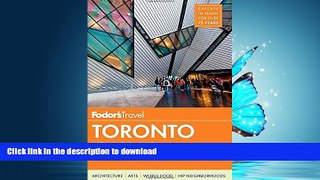 EBOOK ONLINE Fodor s Toronto: with Niagara Falls   the Niagara Wine Region (Full-color Travel