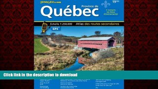 READ THE NEW BOOK Quebec Road Atlas (Mapart s Provincial Atlas) (English   French Edition)