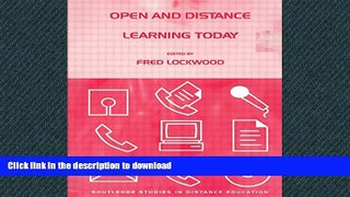 READ  Open and Distance Learning Today (Routledge Studies in Distance Education) FULL ONLINE