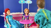 Frozen Elsa, Anna and Little Mermaid Ariel Barbie Clothes Fashion Models Parody DisneyCarToys