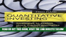 [FREE] EBOOK Quantitative Investing: Strategies to exploit stock market anomalies for all