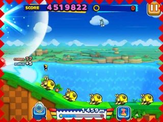 Sonic Runners (Special Lula Team walkthrough)- Lula Gaming/Lula Mobile- Part 7