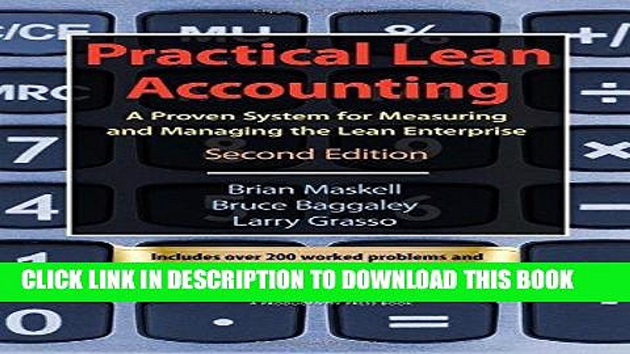 [PDF] Practical Lean Accounting: A Proven System for Measuring and Managing the Lean Enterprise,