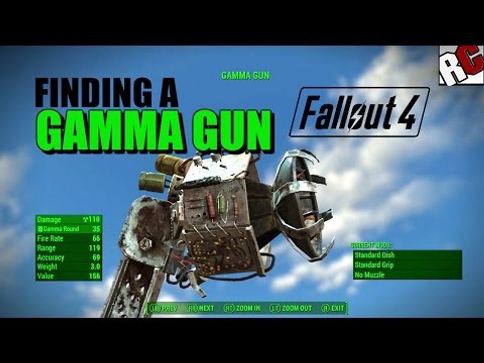 Fallout 4 - Finding a Gamma Gun (Radioactive Weapon Location) Best Weapons in Fallout 4 Guide