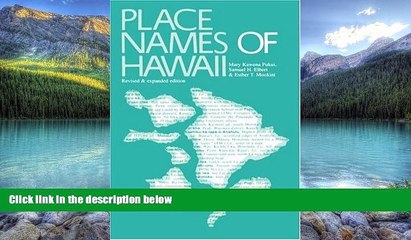 Best Buy Deals  Place Names of Hawaii (Revised)  Full Ebooks Best Seller