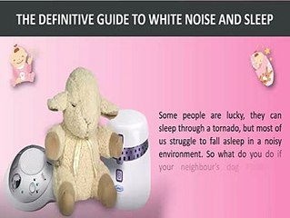 Important Guidelines About Baby White Noise Machine