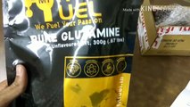 MyFitFuel : Pure Glutamine | Unboxing & Product Details.