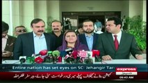 Maryam Aurangzeb,Tariq Fazal Chaudhry,Talal Chaudhry Media Talk - 7th November 2016
