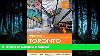 FAVORIT BOOK Fodor s Toronto: with Niagara Falls   the Niagara Wine Region (Full-color Travel