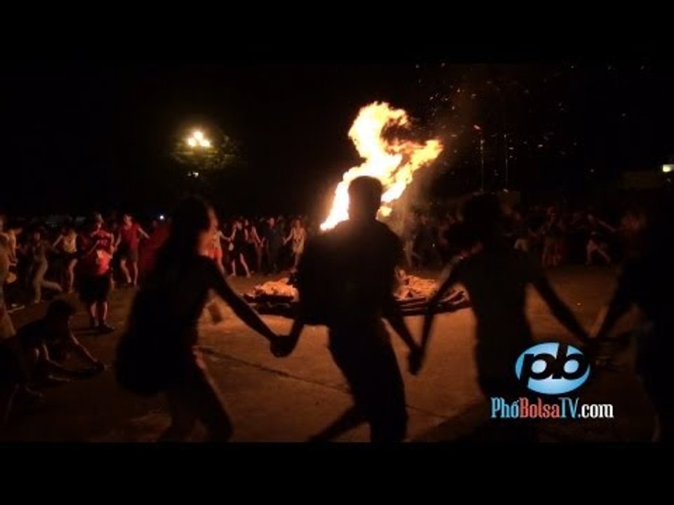 Trại Hè Việt Nam 2013: Giao lưu văn nghệ và sinh hoạt lửa trại tại tỉnh cực bắc Hà Giang