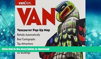 READ THE NEW BOOK Pop-Up Vancouver Map by VanDam - City Street Map of Vancouver, BC - Laminated