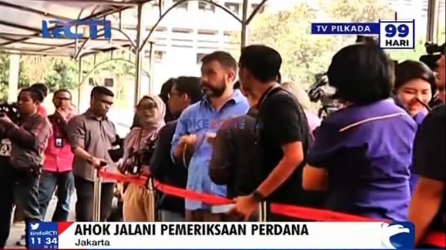 Ahok Jalani Pemeriksaan Kasus Dugaan Penistaan Agama