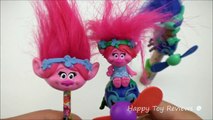 2016 DREAMWORKS TROLLS MOVIE CANDY FAN TOYS McDONALD'S HAPPY MEAL TOYS COMPLETE SET 2 KID COLLECTION-kids animation