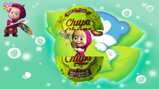 Новый сезон  Masha and the bear Unpacking Egg Toys Opening-kids animation