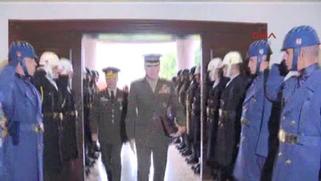 Genelkurmay Başkanları Hulusi Akar ve Joseph Dunford'un Görüşmesi