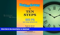 PDF ONLINE Haitian Kreyol in Ten Steps READ NOW PDF ONLINE