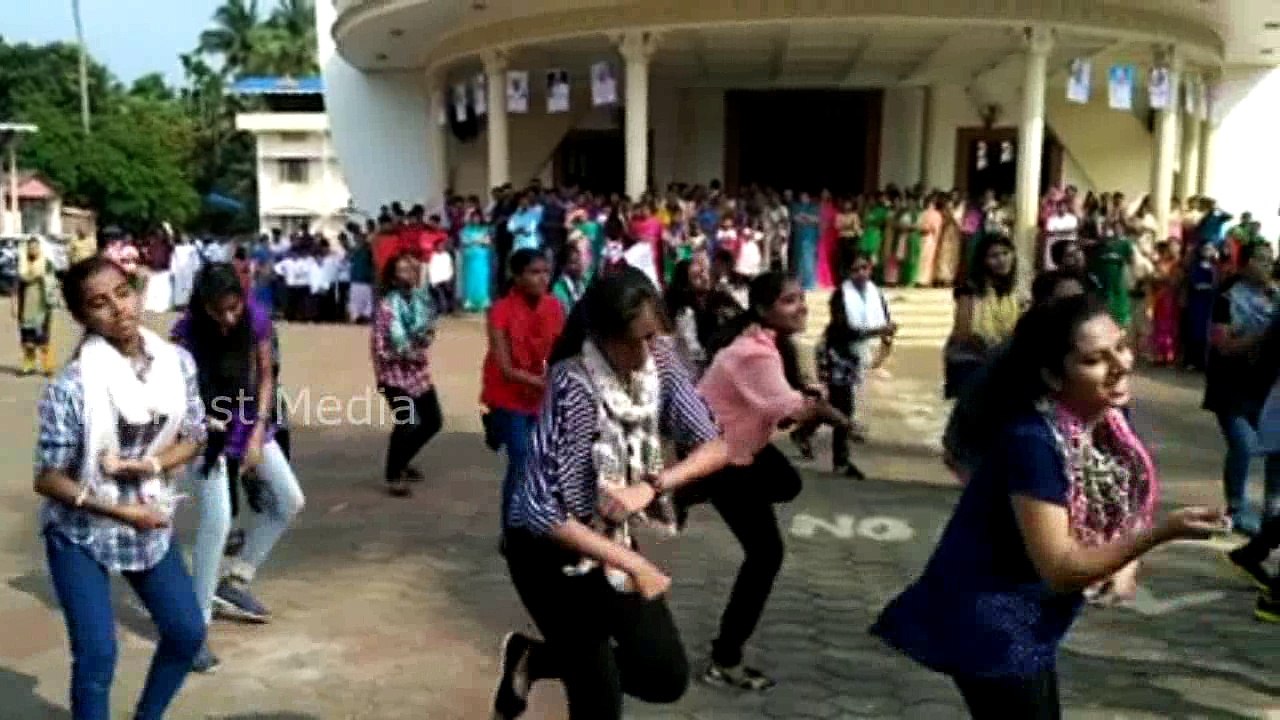 pallikkunnu assumption parish church Ebedh awarness flash mob dance
